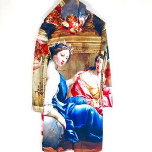 Conceptual Subculture Artistic Hoodie - Multicolor